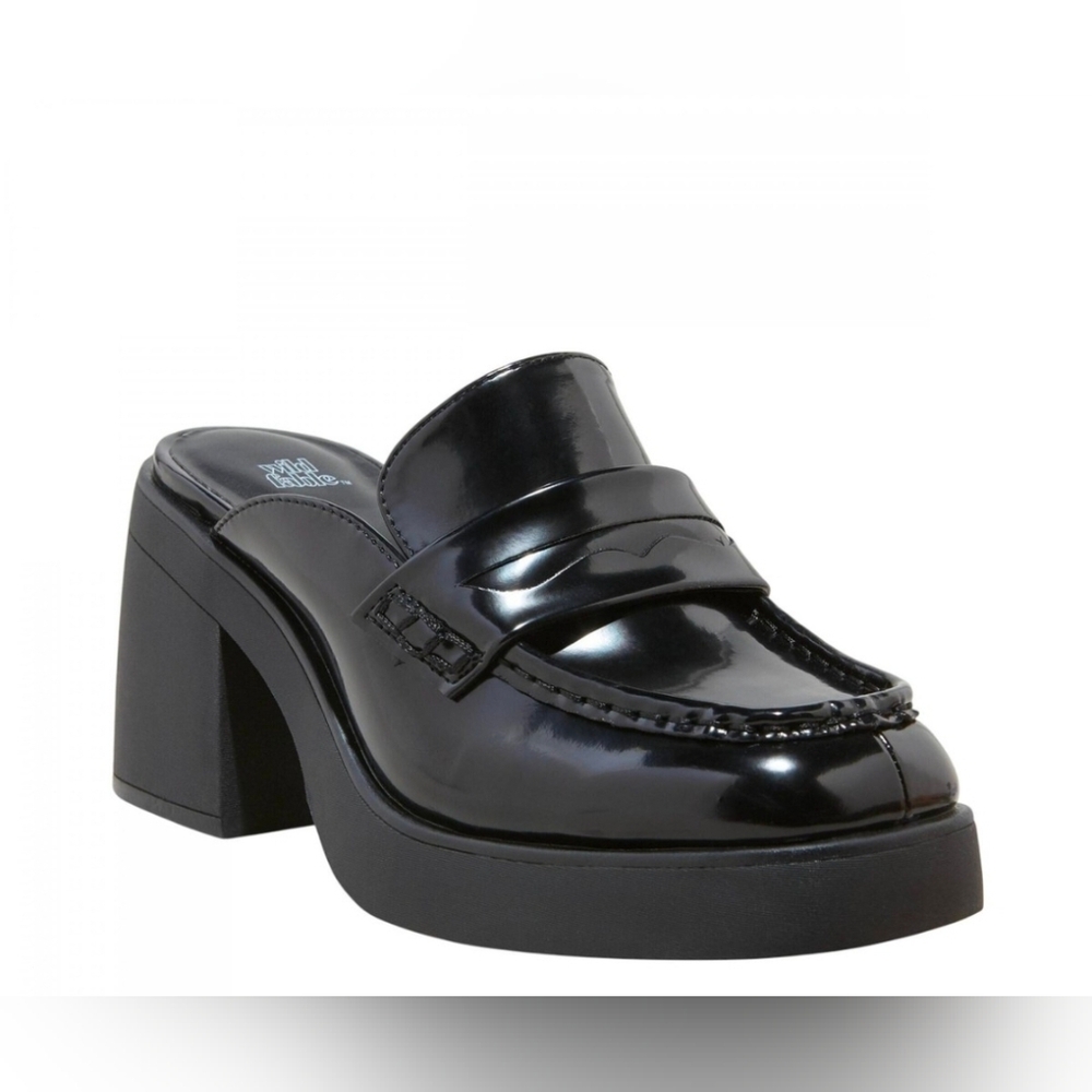 Wild Fable Black Block Heel Mules